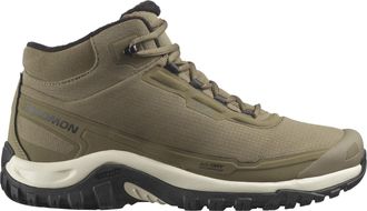 Salomon Winterstiefel SALOMON SHELTER WP, Herren, Gr. 44, stone gray, schwarz, rainy day, Synthetik, Textil, Schuhe Winterstiefel, Winterschuhe, Winterboots, 