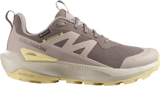 Salomon Womens Elixir Activ GORE-TEX Hiking Shoes Brown 10.5