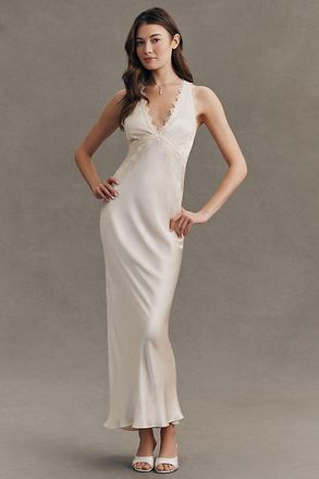 Shona Joy La Lune Lace Maxi Slip Dress