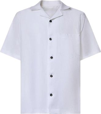 Michael Coal Short Sleeve Shirt - Heren - Korte mouwen Overhemden - Wit - 2XL - Overhemden