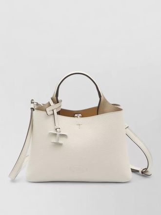 Tod's micro leather tote bag top handle