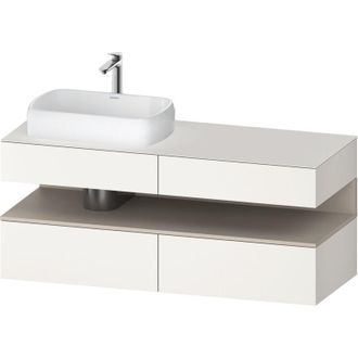 Duravit Qatego Consola Mueble Bajo Lavabo, 2 Extensiones, 2 - Duravit