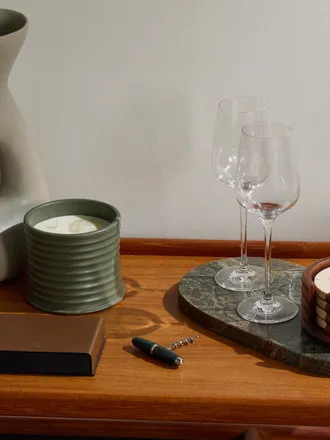 Dunhill Leather-Trimmed Steel Corkscrew