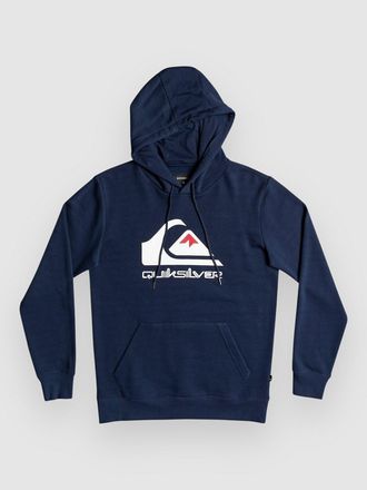 Quiksilver Big Logo Hoodie blau
