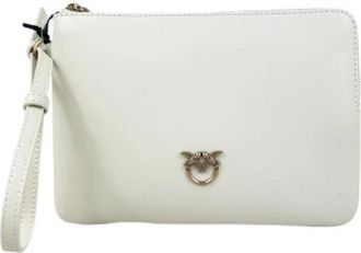 Pinko Wristlet Pochette - Dames - Clutches - Wit - ONE Size - Tassen
