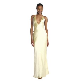 Misha Collection Honor Gown - female - Misha - Gowns - Yellow - XS - Dresses
