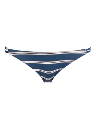 Roxy Bikini-Hose ROXY Moonlight Splash, Damen, Gr. M, US-Gr&ouml;ssen, blau (mood indigo will stripes lurex), 88% Nylon, 9% Elastan, 3% Metallgarn, Badehosen Bi