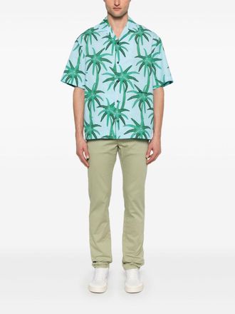 Jacob Cohen Mens Slim Fit Denim Jeans - Sage Green Cotton - Size 31 (Waist)