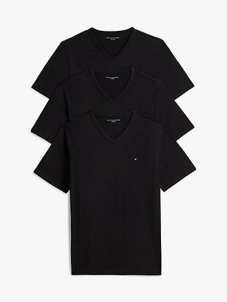 Tommy Hilfiger 3-Pack Signature V-Neck Jersey T-Shirts