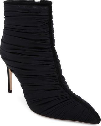 L'agence Fulton Bootie in Black Mesh at Nordstrom, Size 7.5