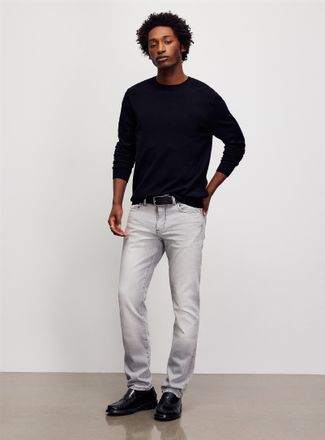 DL1961 Mens Nick bleached ash-grey jean Slim fit