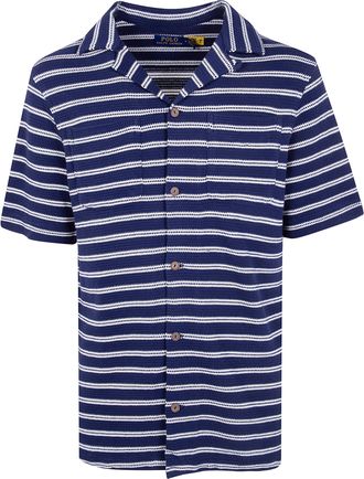 Ralph Lauren Short Sleeves Bowling Stripes Shirt