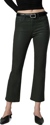 Joe's The Callie Coated Autumn Forest Cropped Bootcut Jean