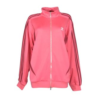 adidas Track Top - Dames - Sportshirts - Roze - XL - Fitness