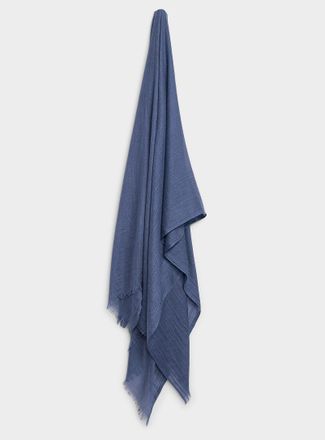 Simons Womens Lightweight pleated scarf