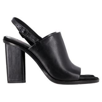 Alexander Wang Alexander Wang Cole slingback muiltjes in zwart leer