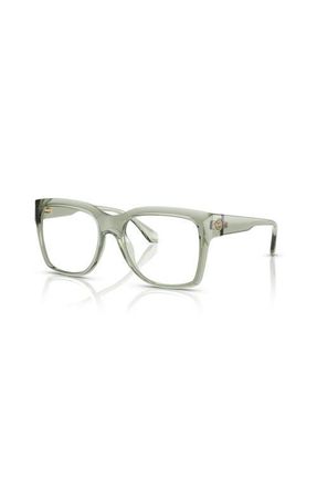 Michael Kors 51mm Square optical glasses in Green at Nordstrom