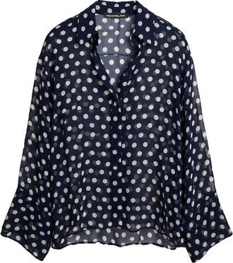 Pennyblack Pbbegrege Blouse - Dames - Blouses - Blauw - XS - Overhemden
