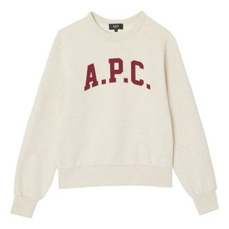A.P.C. Sweatshirts, male, Beige, Size: M Harris Sweatshirt
