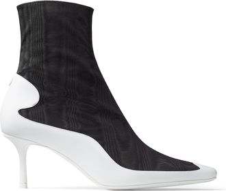 Jimmy Choo London x Marine Serre Moire Ankle Boots, Brand Size 35 ( US Size 5 )