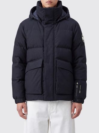 Giorgio Armani Piumino corto in misto lana vergine con cappuccio