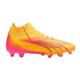 Puma Heren Ultra Pro FG/AG Voetbalschoenen (Oranje)