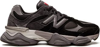 New Balance Black 9060 Suede Mesh Retro-Futuristic Sneakers