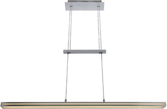 N&auml;ve Naeve Baku L&aacute;mpara De Techo Colgante Led Regulable Con Sensor T&aacute;ctil De Aluminio De 3000 K