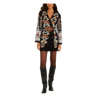 Farm Rio Farm Rio - Mini Jurk - Dames - Jurken - Zwart - Maat: S