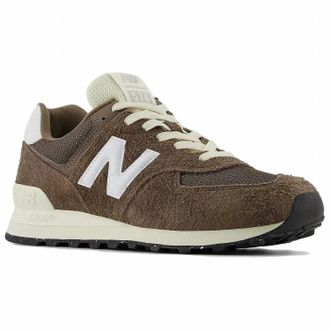 New Balance Mens 574 Sneakers In Dark Mushroom