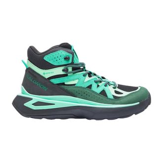 Salomon Trekking Boots, male, Green, Size: 12 1/2 US Odyssey Elmt Mid Gore-Tex