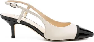 Repetto Astrid Cap-toe Slingback Pumps