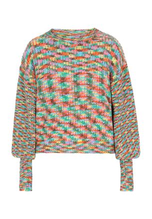 Izia Jumper Dames Groen Veelkleurig