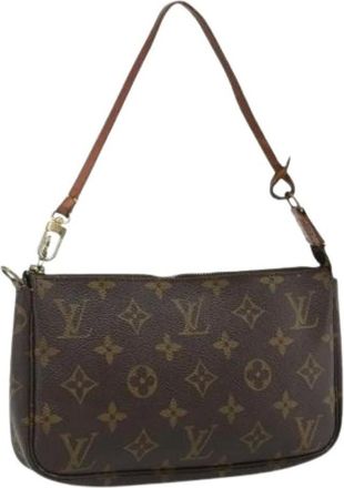 Louis Vuitton Pre-owned Mini Bags, female, Brown, Size: ONE SIZE Pre-owned Pochette Accessoires