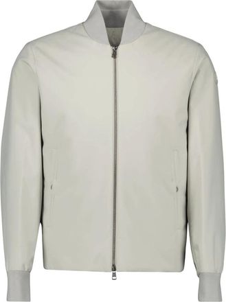 Moncler 3-in-1 Bomberjack Epinal Stijl - Heren - Winterjassen - Grijs - M - Leer - Jassen