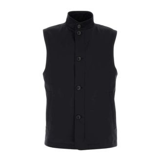 Ermenegildo Zegna Heren, Jassen, Blauw, Maat: L Poliester