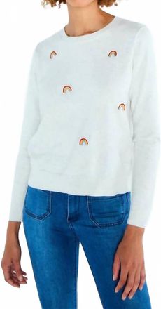 Lisa Todd Over The Rainbow Sweater In Mineral