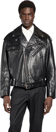 Alexander McQueen Leather Biker Jacket