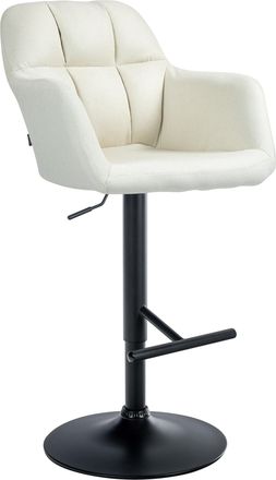Clp Taburete De Bar Natoma En Tela Crema