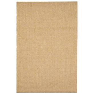 Berkfield Home Rug Natural Sisal 100x150 cm in Tan | Size: Medium