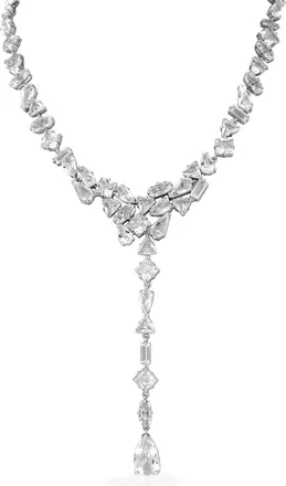 Swarovski Mesmera Y Mixed Crystal Cut Necklace