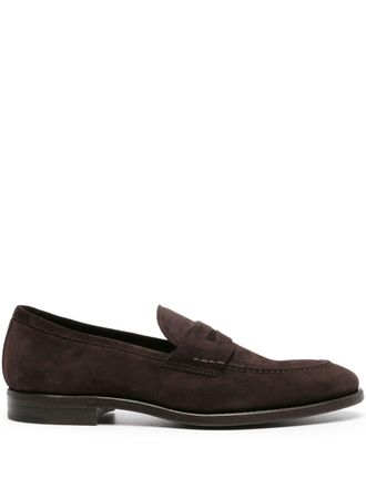 Henderson Baracco Mocassini con punta smussata - Marrone