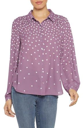 NYDJ Modern Blouse in Doverdot at Nordstrom, Size Large