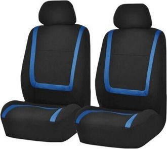 OEM Juego De Fundas Universales Para Asientos De Coche, Fundas Universales Para Conductor Y Pasajero, Accesorios De Personalizaci&oacute;n Interior (azul)