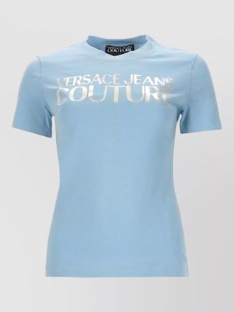 Versace Jeans Couture short sleeve crew neck branded top