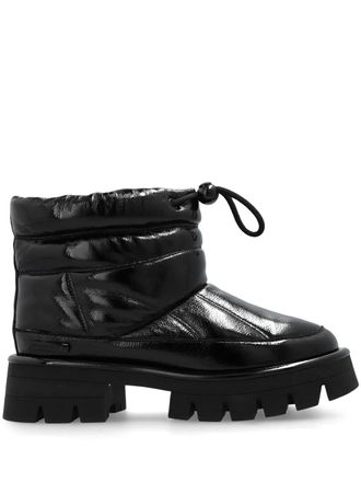Michael Michael Kors Barton Crackled boots - women - Leather - 9 - Black