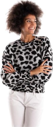 Akep Mujer, Jerseys, Gris, Talla: L