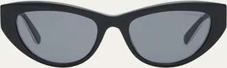 Moncler Modd Acetate Cat-Eye Sunglasses