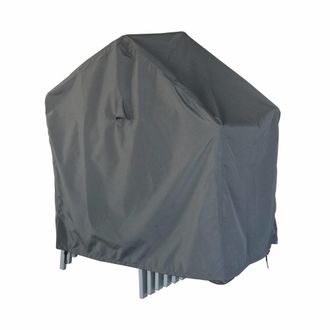 Sweeek Funda protectora para 8 sillas de jard&iacute;n de 90x96cm, gris oscuro