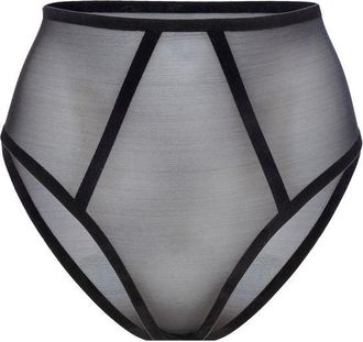 Wolford Bonded to Tulle Control Brief
